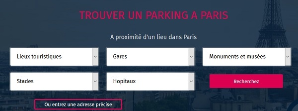 parking public paris