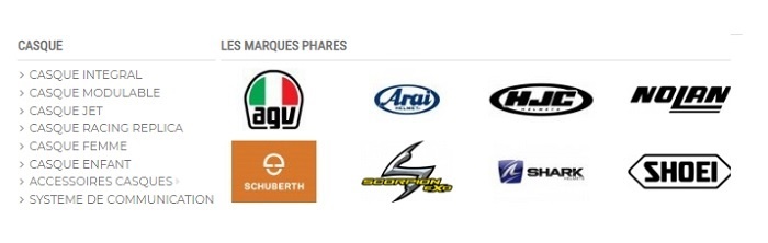 Casque moto
